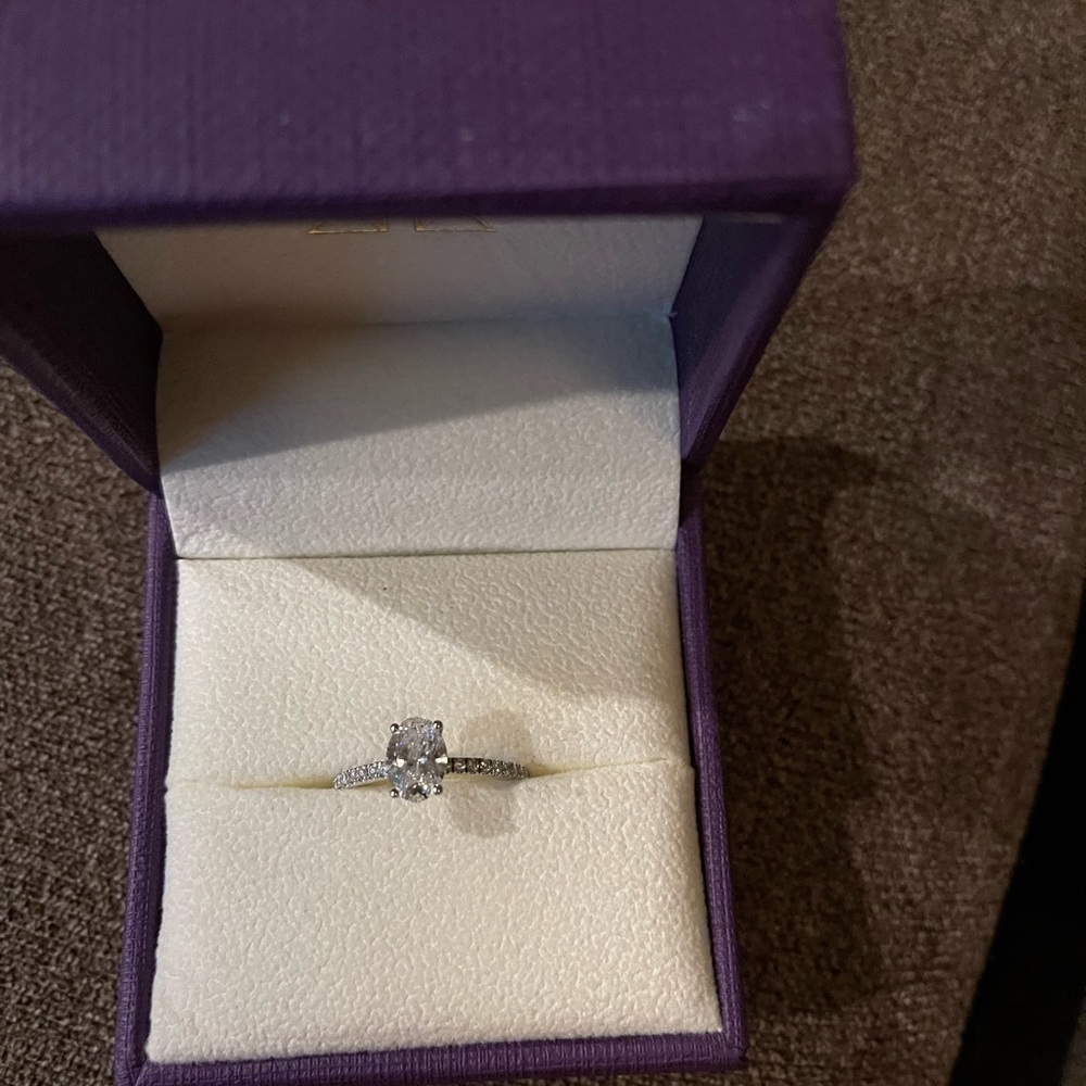 Best Brilliance 2 ct engagement ring